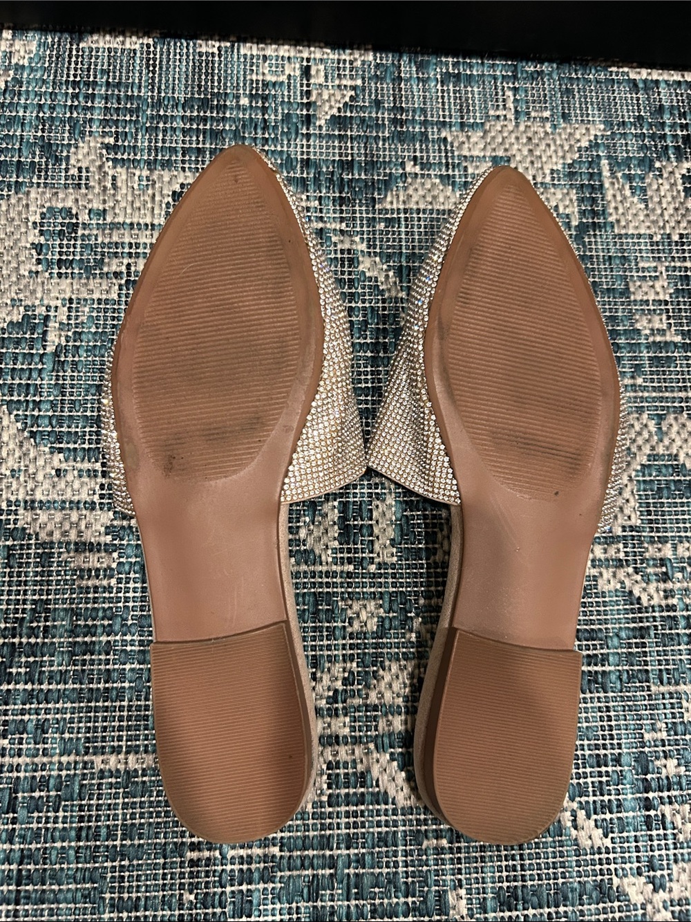 Steve Madden Rhinestone Mules - Picture 4 of 4